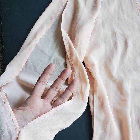 Tobi Cream Pink Blouse - Picture 6 of 9